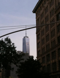 Oh hey Freedom Tower, what’s up? I can see you from my building!