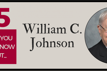 Meet William C. Johnson